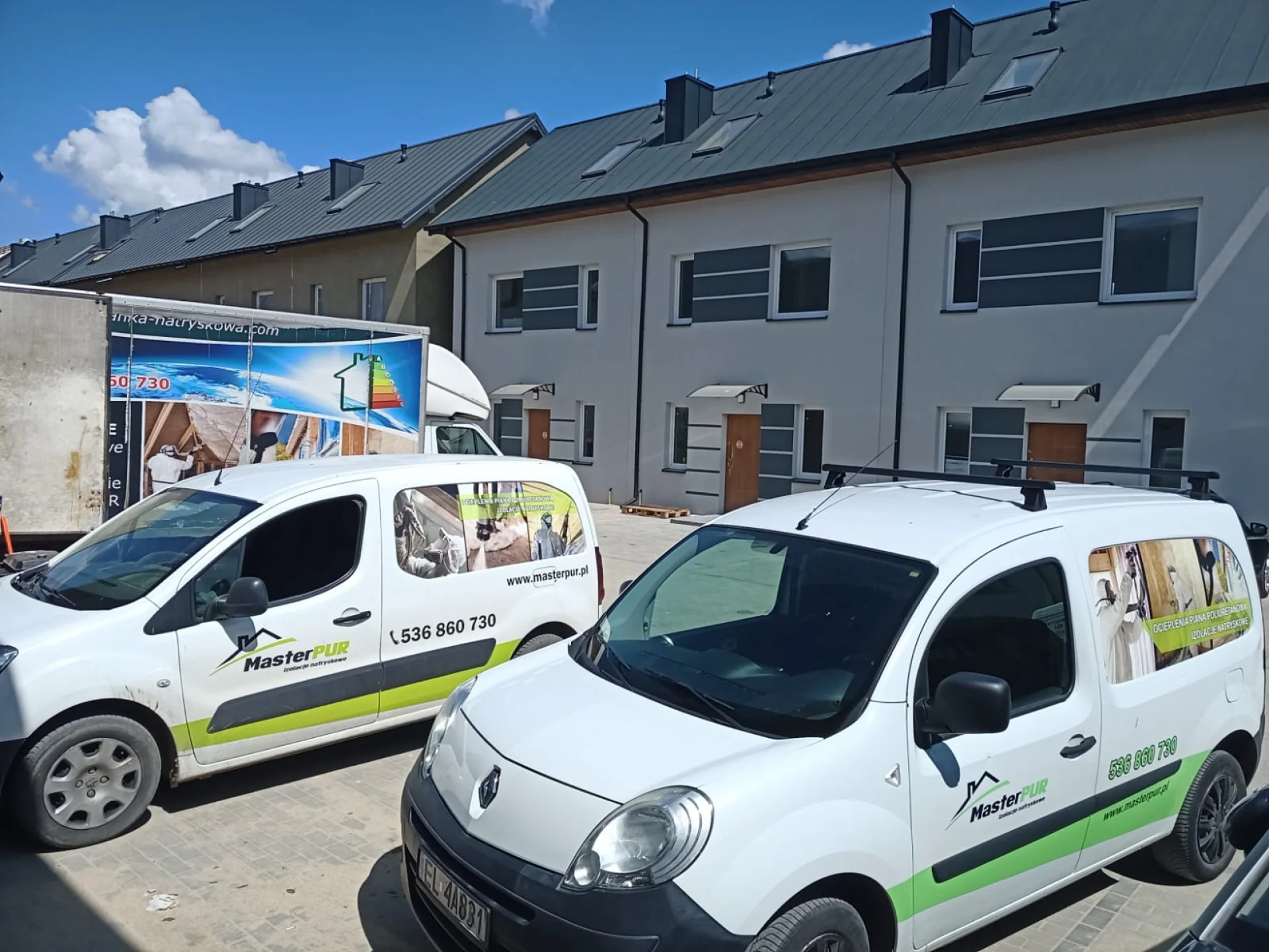 Wykonanie izolacji pianą PUR Zwoleń