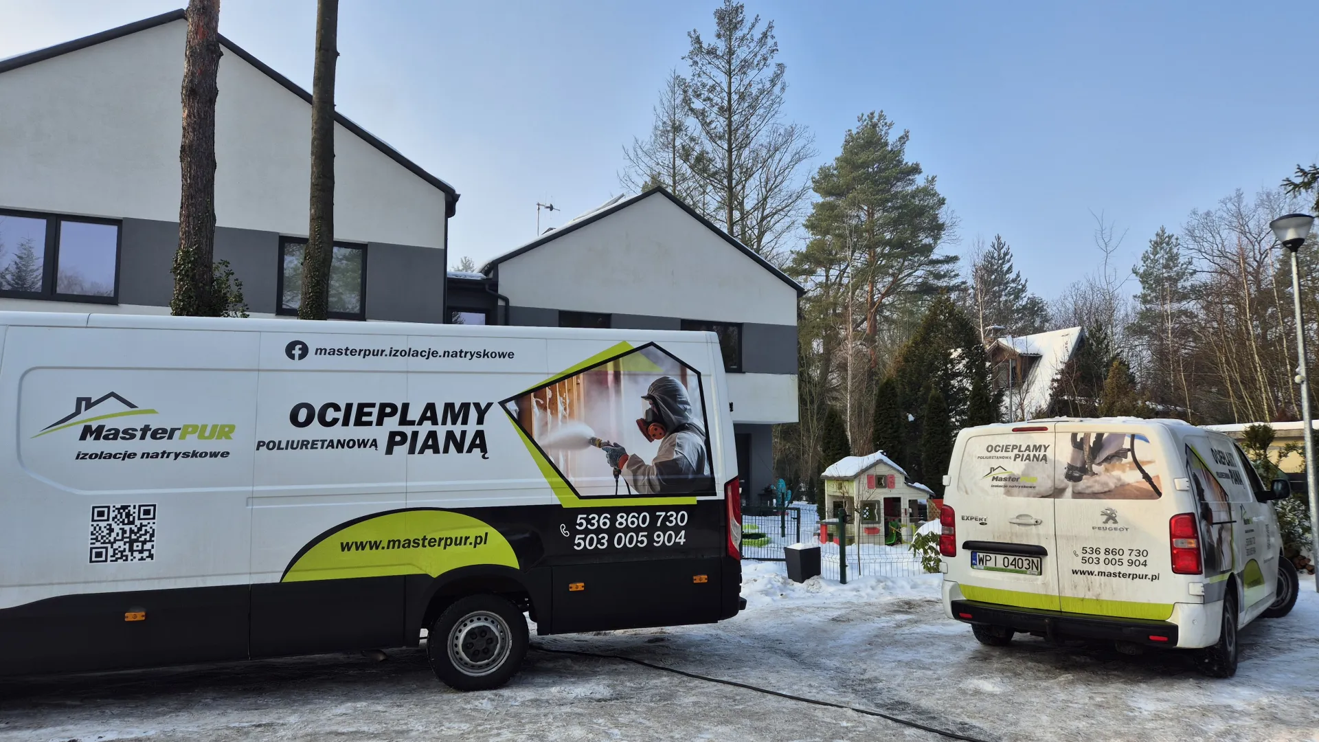 Pianka PUR ocieplenie Glinojeck